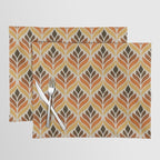 Retro Flower Pattern Placemat Gallery Image 1