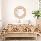 Retro Flower Pattern Duvet Cover Gallery Image 3