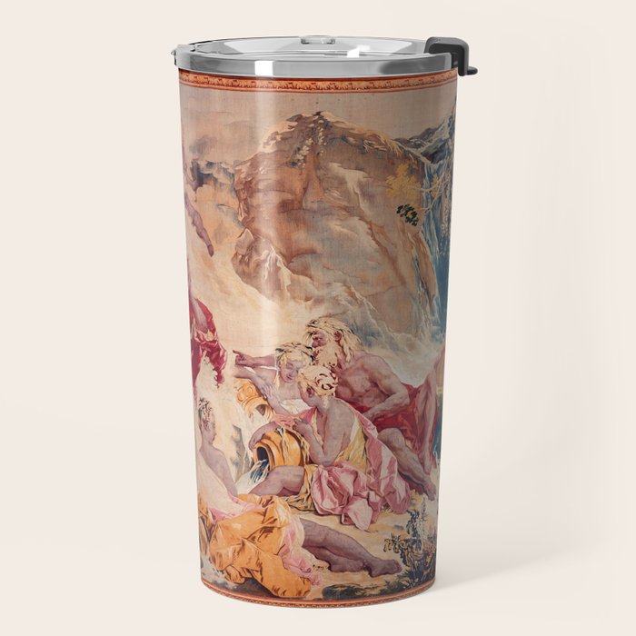 Dream of Rinaldo 18th Century French Tapestry Print Travel Mug Gallery Image 2