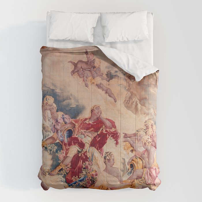Dream of Rinaldo 18th Century French Tapestry Print Comforter Gallery Image 1
