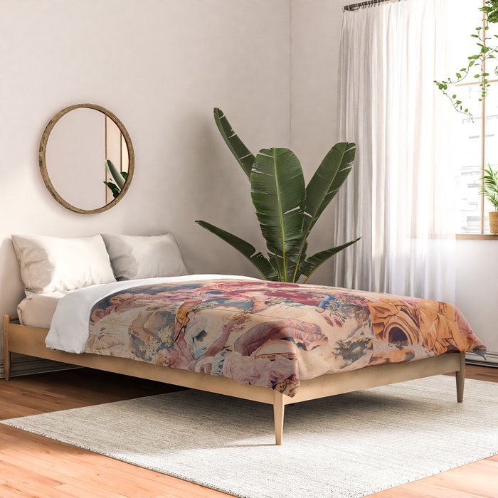 Dream of Rinaldo 18th Century French Tapestry Print Comforter Gallery Image 2