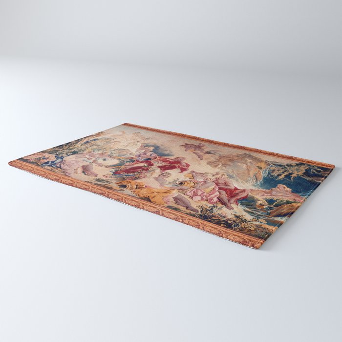 Dream of Rinaldo 18th Century French Tapestry Print Rug Gallery Image 3