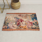 Dream of Rinaldo 18th Century French Tapestry Print Rug Gallery Image 1