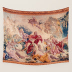 Dream of Rinaldo 18th Century French Tapestry Print Wall Tapestry Gallery Image 4