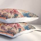 Dream of Rinaldo 18th Century French Tapestry Print Pillow Sham Gallery Image 3