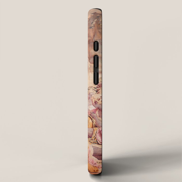 Dream of Rinaldo 18th Century French Tapestry Print iPhone Case Gallery Image 2