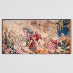 Dream of Rinaldo 18th Century French Tapestry Print Desk Mat Gallery Image 3