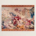 Dream of Rinaldo 18th Century French Tapestry Print Jigsaw Puzzle Gallery Image 1