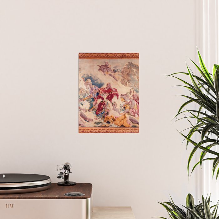 Dream of Rinaldo 18th Century French Tapestry Print Poster Gallery Image 2