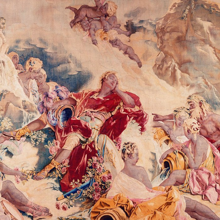 Dream of Rinaldo 18th Century French Tapestry Print Coffee Mug Gallery Image 2