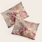 Dream of Rinaldo 18th Century French Tapestry Print Pillow Sham Gallery Image 3