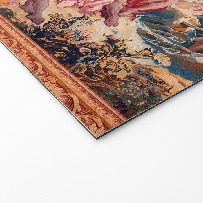 Dream of Rinaldo 18th Century French Tapestry Print Welcome Mat Gallery Image 2