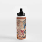 Dream of Rinaldo 18th Century French Tapestry Print Water Bottle Gallery Image 2