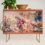 Dream of Rinaldo 18th Century French Tapestry Print Credenza Gallery Image 1