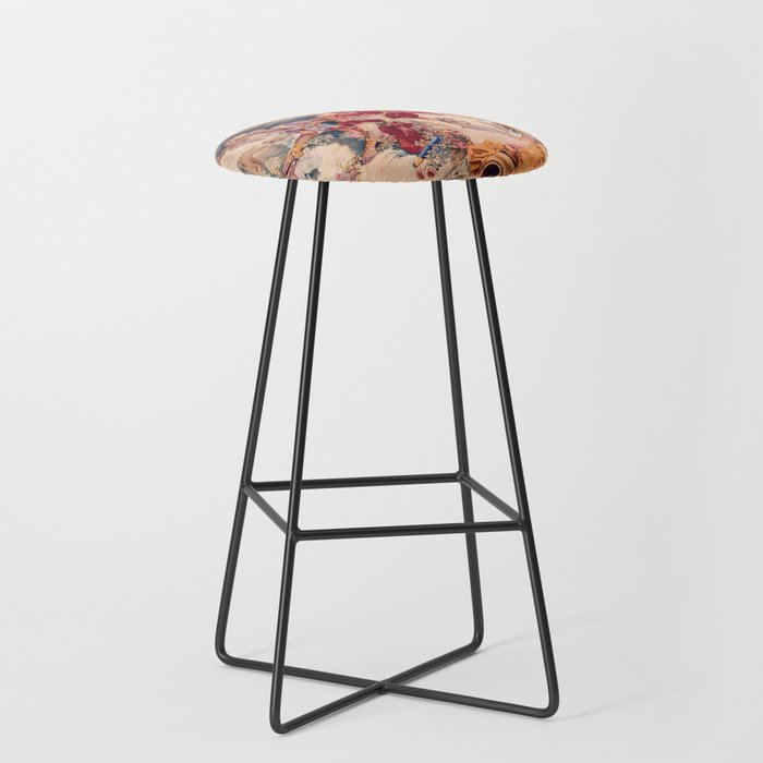 Dream of Rinaldo 18th Century French Tapestry Print Stool Gallery Image 1