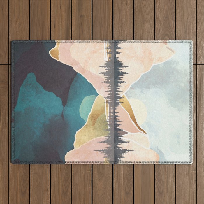 Summer Reflection Outdoor Rug Gallery Image 1