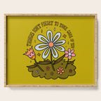 Taurus Flower Serving Tray Gallery Image 1