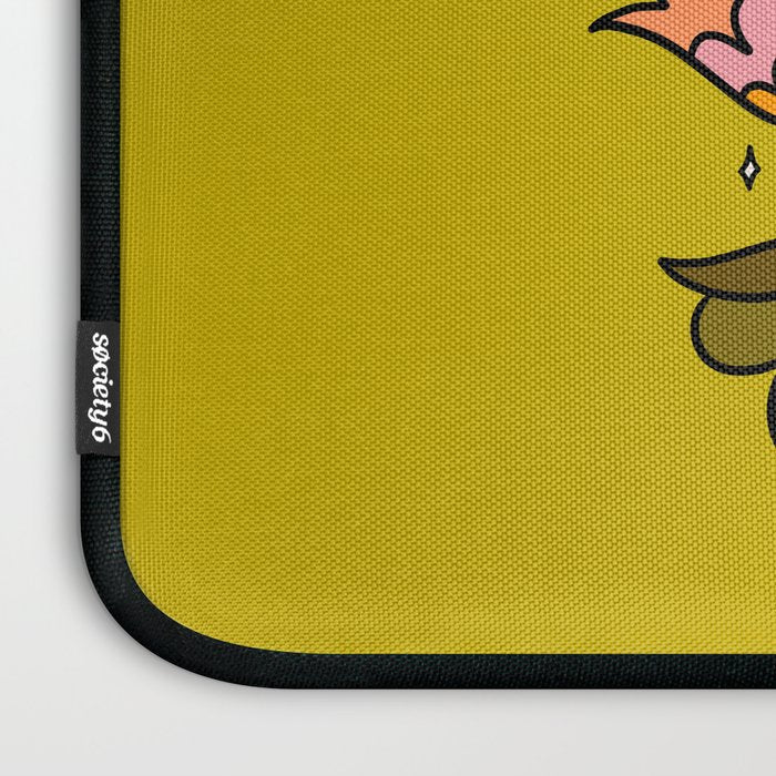 Taurus Flower Laptop Sleeve Gallery Image 3