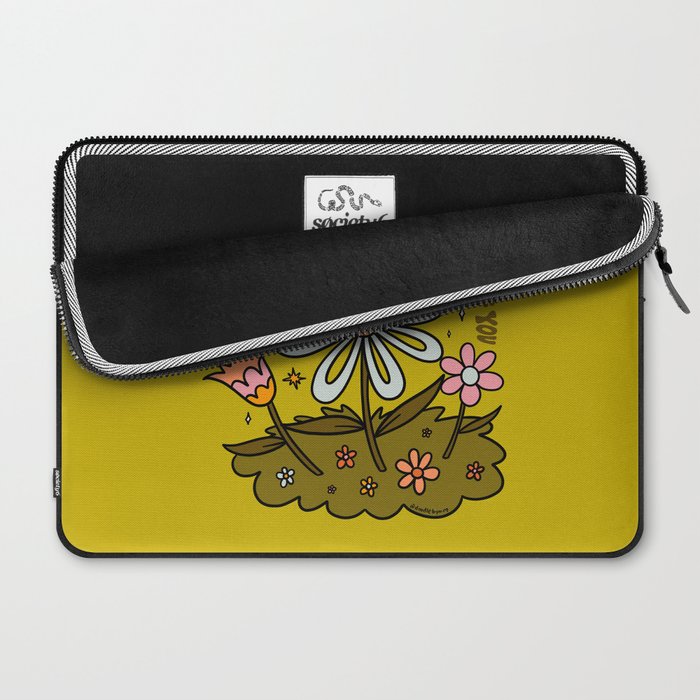 Taurus Flower Laptop Sleeve Gallery Image 2