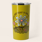 Taurus Flower Travel Mug Gallery Image 1