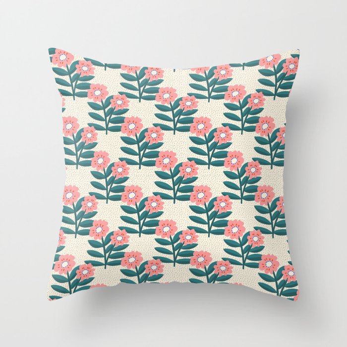 Flower branch  Throw Pillow Gallery Image 6