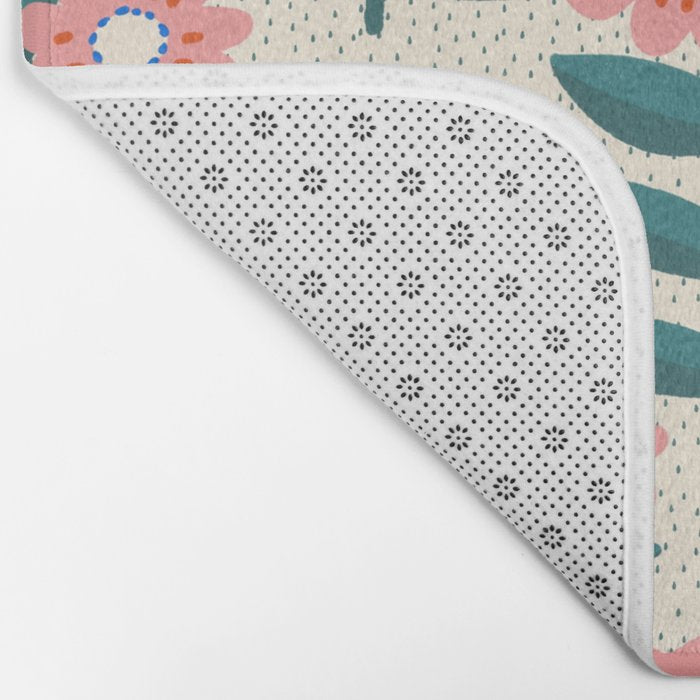 Flower branch  Bath Mat Gallery Image 2