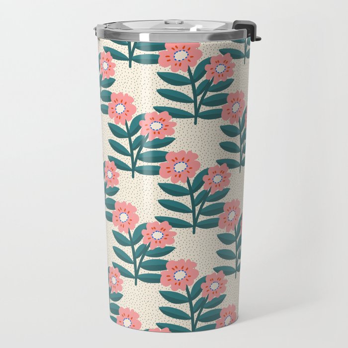 Flower branch  Travel Mug Gallery Image 2