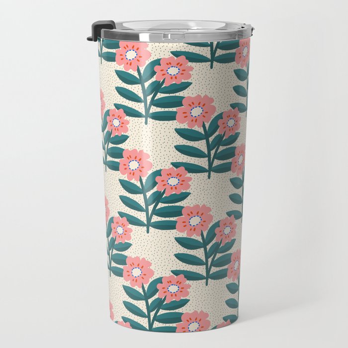 Flower branch  Travel Mug Gallery Image 3
