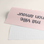 ma ville mon amour; City life collection pearl pink  Wrapping Paper Gallery Image 2