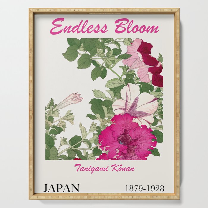 Endless Bloom Serving Tray Gallery Image 1