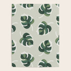 Monstera Cat pattern 1 Poster Gallery Image 4