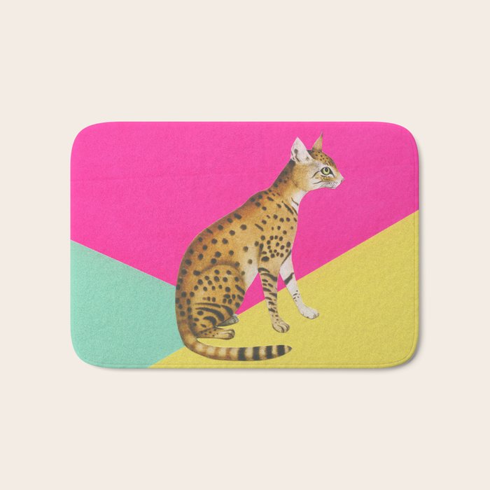 Big Cat Bath Mat Gallery Image 1