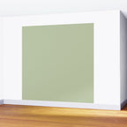 The Light Sage Green Solid Wall Mural Gallery Image 2