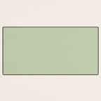 The Light Sage Green Solid Desk Mat Gallery Image 3