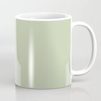The Light Sage Green Solid Coffee Mug Gallery Image 1