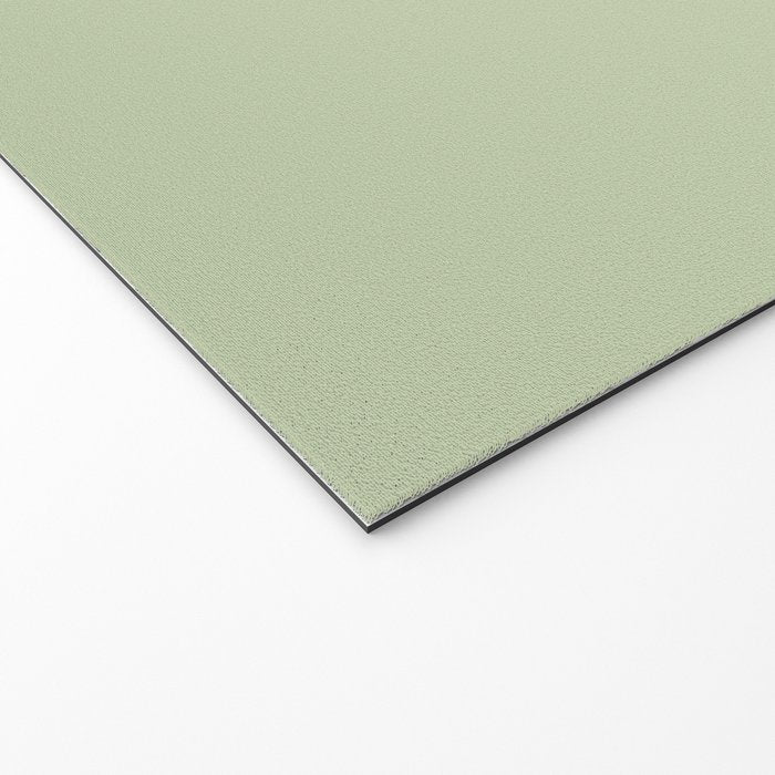 The Light Sage Green Solid Welcome Mat Gallery Image 2