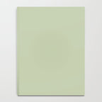 The Light Sage Green Solid Notebook Gallery Image 4