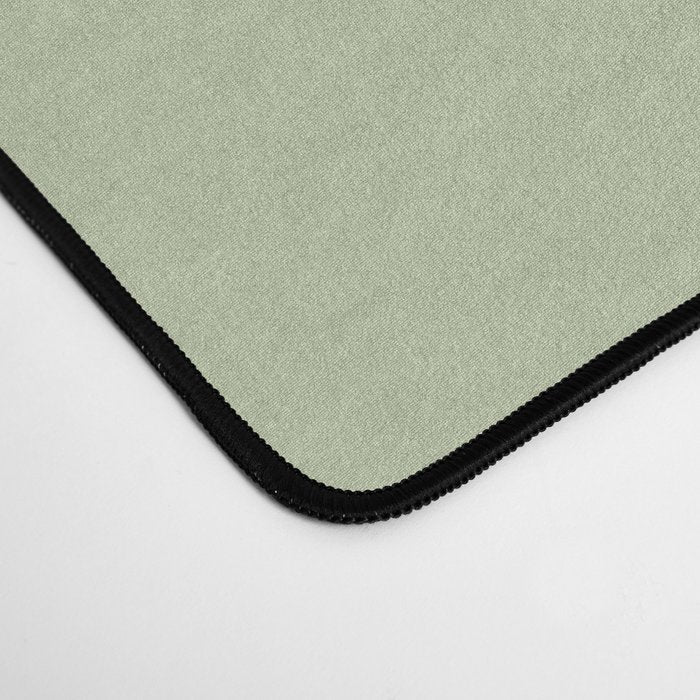 The Light Sage Green Solid Desk Mat Gallery Image 4