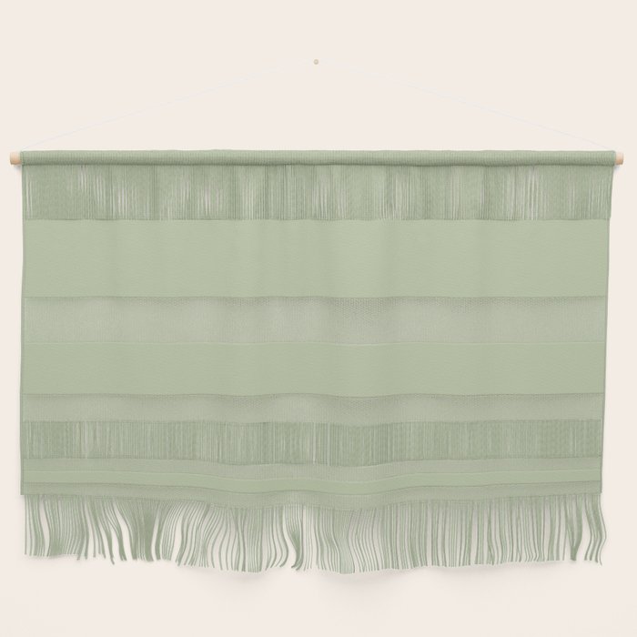 The Light Sage Green Solid Wall Hanging Gallery Image 1