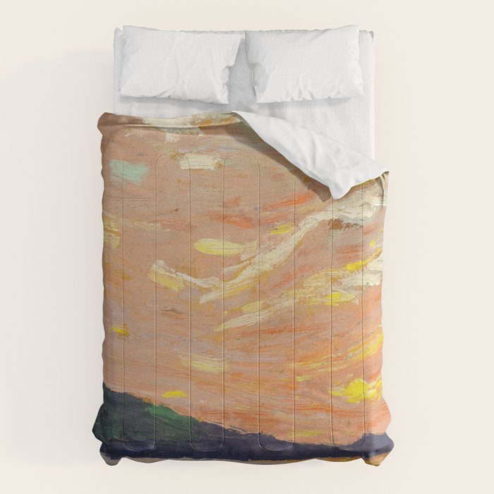 Tom Thomson Smoke Lake Canadian Landscape Artist Comforter Gallery Image 6