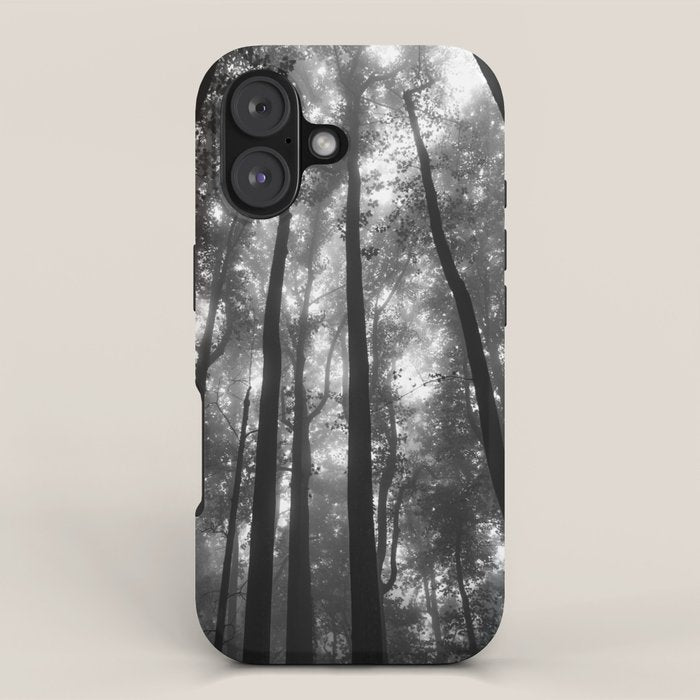 Smoky Mountain National Park Foggy Trees iPhone Case Gallery Image 1
