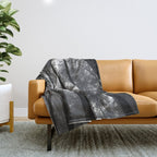 Smoky Mountain National Park Foggy Trees Throw Blanket Gallery Image 1