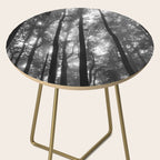 Smoky Mountain National Park Foggy Trees Side Table Gallery Image 2