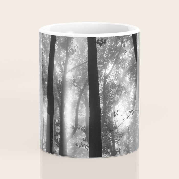 Smoky Mountain National Park Foggy Trees Coffee Mug Gallery Image 4