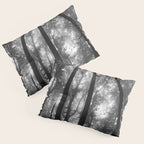 Smoky Mountain National Park Foggy Trees Pillow Sham Gallery Image 3