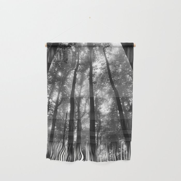 Smoky Mountain National Park Foggy Trees Wall Hanging Gallery Image 1