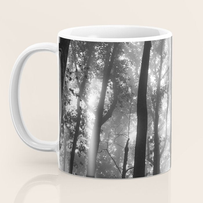 Smoky Mountain National Park Foggy Trees Coffee Mug Gallery Image 3