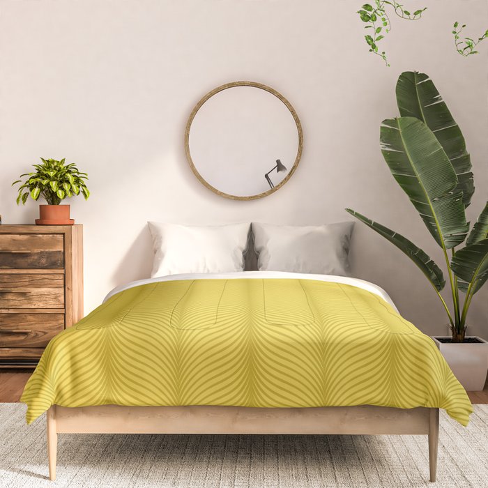 Elysian XVIII Chartreuse Green Comforter Gallery Image 3