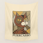 Purrcasso Wall Tapestry Gallery Image 4