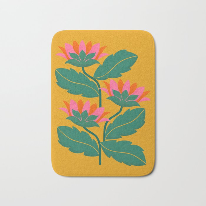 Art Nouveau - Tropical Trio  Bath Mat Gallery Image 1